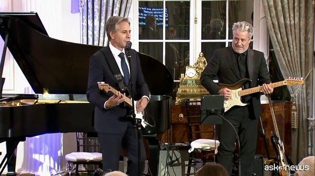 Blinken canta il blues per lanciare l'iniziativa musica e diplomazia