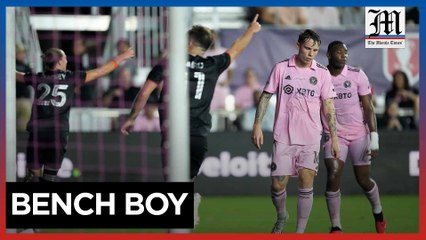 Inter Miami loses 2-1 to Houston in US Open Cup final without Messi.