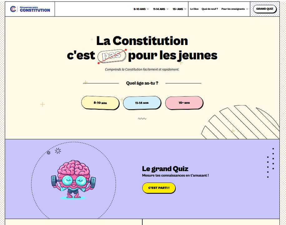 Découvrons notre Constitution