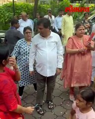 गणेश विसर्जन अन् अशोक चव्हाणांचा लेकी बरोबर ठेका