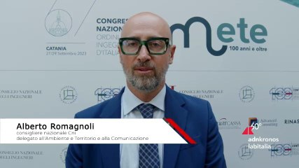 Romagnoli: “Ingegneri in prima linea per difesa suolo”