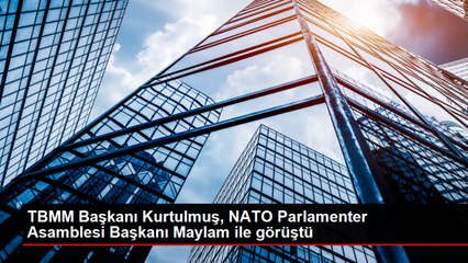 Скачать видео: TBMM Başkanı Kurtulmuş, NATO Parlamenter Asamblesi Başkanı Maylam ile görüştü