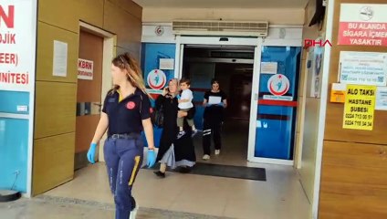 İnegöl'de çivi yutan bebek hastaneye kaldırıldı