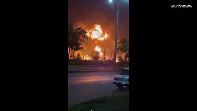 قتيل وأكثر من 160 جريحاً في انفجار قوي قرب مطار طشقند عاصمة أوزبكستان