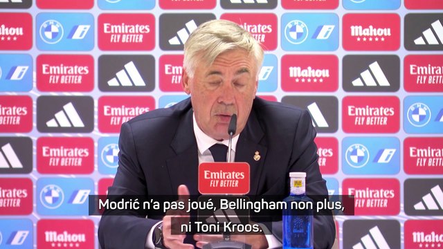 Ancelotti : Les joueurs comprennent que la rotation est très importante