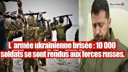 10 000 soldats ukrainiens se sont rendus en utilisant une radio spéciale.