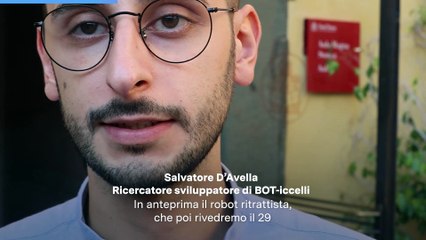 ?BOT-iccelli? e i ritratti artificiali. Il robot si trasforma in un artista