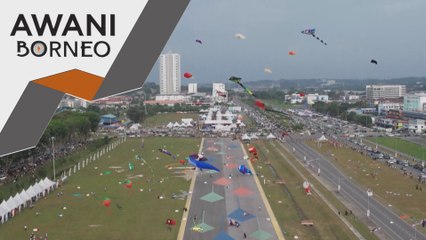 Festival Layang-Layang Antarabangsa Borneo edisi ke-16 dapat sambutan hangat