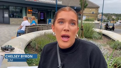 SEN protesters outside county hall in Kent