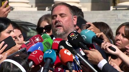 Junqueras quiere la ley de amnistía "cuanto antes, mejor"