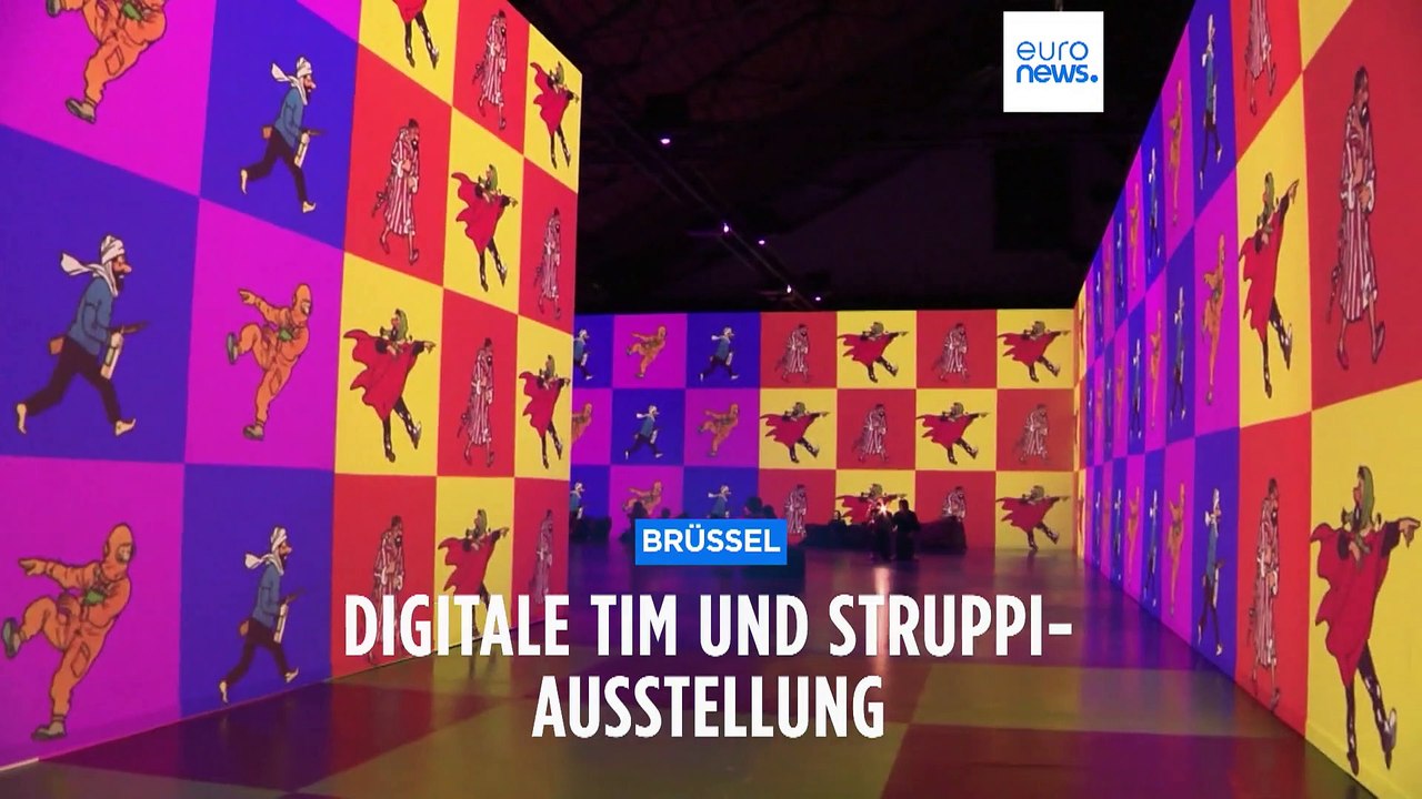 Ausstellung in Brüssel: Tim und Struppi zum Eintauchen