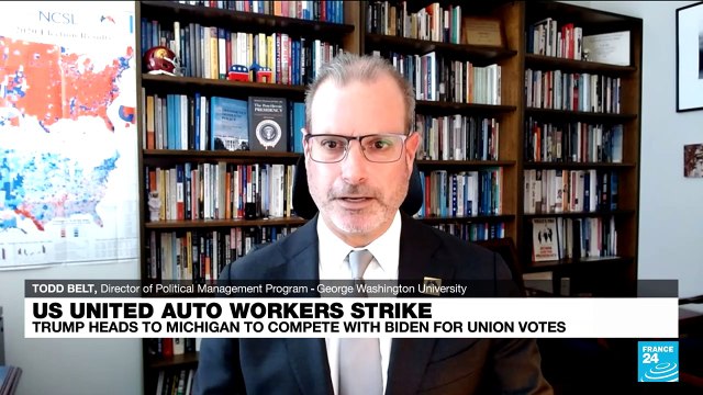 Alternative visions for auto workers: Biden embraces 'hi-tech' future, Trump vies for 'protectionism'