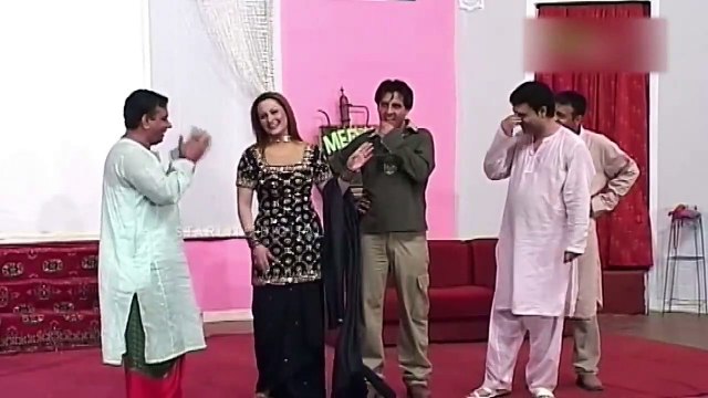 Best Of Nasir Chinyoti and Nargis with Asif Iqbal New Pakistani Stage Drama Full Comedy Clip