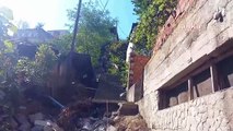 Samsun'un Canik İlçesinde Evlerine 178 Basamak Merdiven Çıkarak Ulaşabilen Vatandaşlar Yol Yapılmamasına Tepki Gösterdi