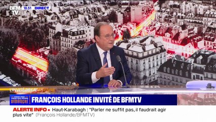 Immigration: "Pour l'Ukraine, il y a un million de personnes qui sont venues, on en parle moins car ils sont sans doute mieux intégrés", affirme François Hollande