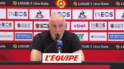 Eric Roy (Brest) : « C'est un bon point » - Foot - Ligue 1