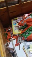 देखो.. रिसाली में निगम ने भाजपा का निकाला झंडा और कांग्रेस का छोड़ा