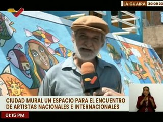 La Guaira | 3º Edición del Festival Internacional de Muralismo dice presente en la pqa. Naiguatá