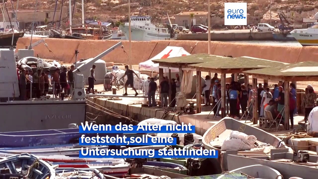 Minderjährige überprüfen: Das plant Italiens Regierung im Kampf gegen Migration