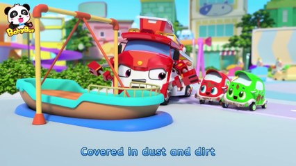 Let s Take a Bath Fun Bath Time Song Vehicles Song Kids Songs BabyBus