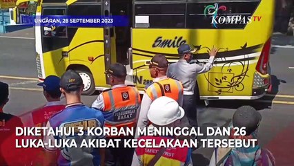 Tim Investigasi KNKT Selidiki Penyebab Kecelakaan Maut Exit Tol Bawen