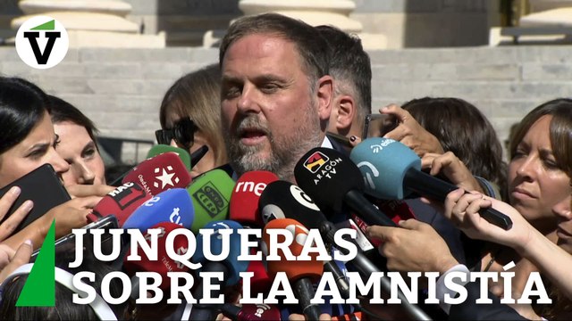 Junqueras quiere la ley de amnistía cuanto antes, mejor