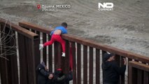 Confine Messico-Usa, decine di migranti tentano di scavalcare la recinzione a Tijuana