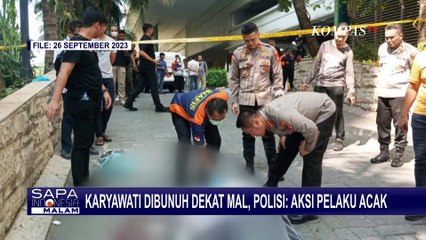 Karyawati Dibunuh di Mal Central Park, Pelaku Alami Gangguan Jiwa?