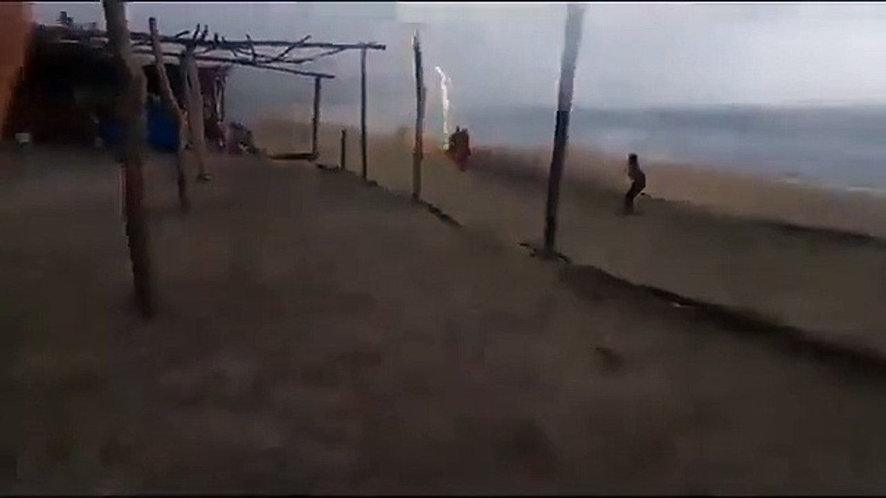 Lightning Strike in Michoacan, Mexico