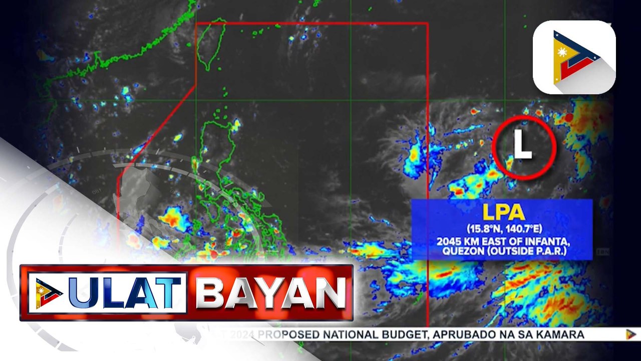 LPA Sa Labas Ng PAR, Posibleng Maging Ganap Na Bagyo - Video Dailymotion