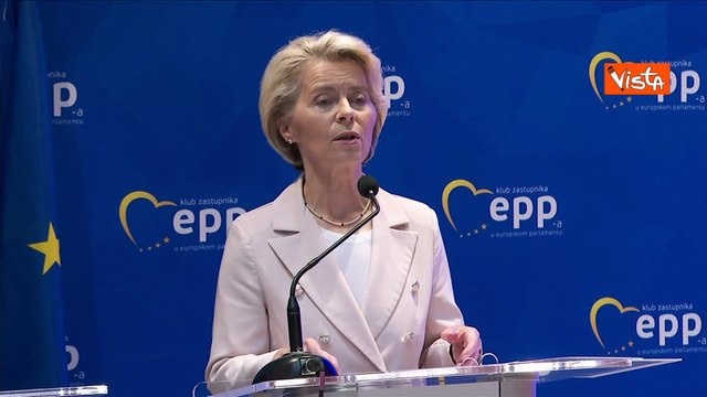 Von der Leyen: Su migranti serve accordo tra Stati, li esorto con forza a trovare un'intesa oggi