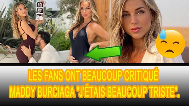 Maddy Burciaga: sa dure réaction face aux détracteurs de la grossesse et.... ❗❗