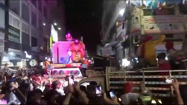 लोक देवता बाबा रामदेवजी के जयकारों से गूंजा साहुकारपेट, शोभायात्रा में हजारों भक्त हुए शामिल