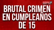 Cumpleaños fatal: mataron a puñaladas a un adolescente