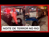 Criminosos explodem granada dentro de ônibus e deixam passageiros feridos no RJ