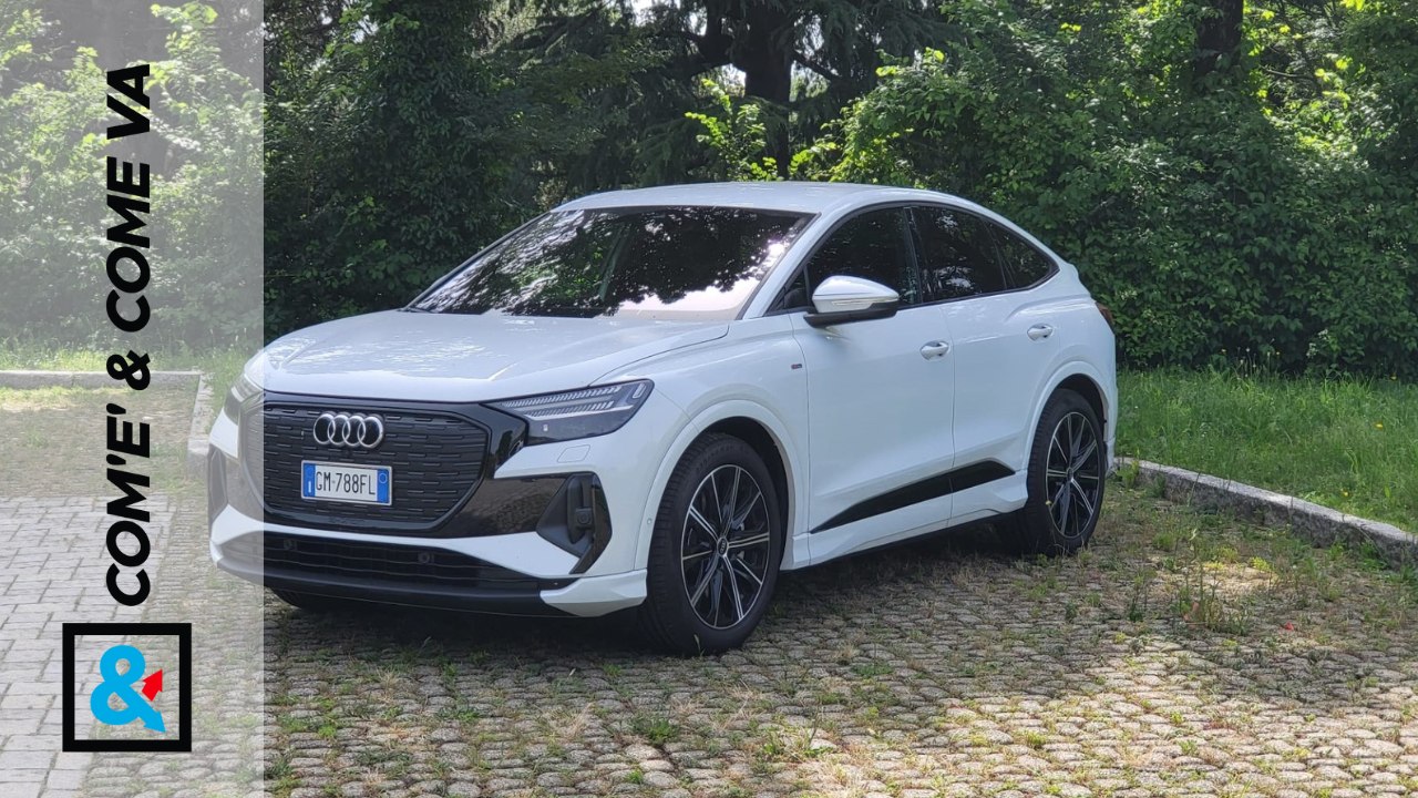 Audi Q4 Sportback 50 e-tron 2023 | Com'è & Come Va