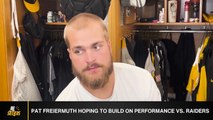 Steelers' TE Pat Freiermuth Hoping To Build On Performance Against Raiders