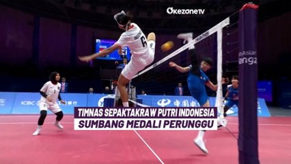 Descargar video: Highlights Asian Games 2023 : Timnas Sepaktakraw Putri Indonesia Raih Medali Perunggu