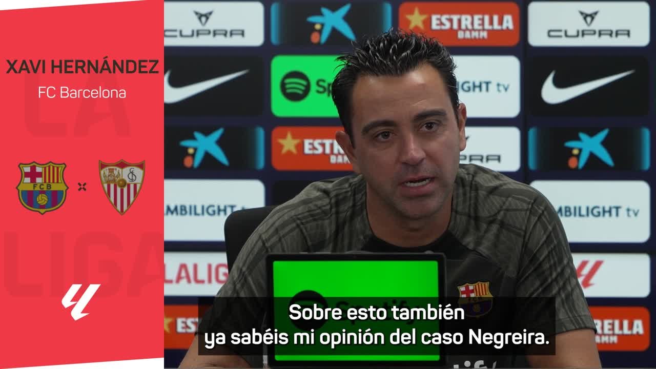 Xavi preguntado sobre Negreira y dice esto: el periodista recordará el palo durante mucho tiempo