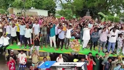 Balapur Ganesh Idol Nimajjanam | Ganesh Nimajjanam 2023 | V6 News