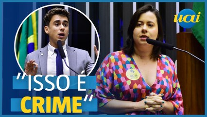 Sâmia rebate Nikolas sobre união LGBT com caso de prefeito do PL