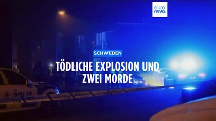 Schweden: Tote bei Explosion und Schüssen - Nächstes Kapitel des Bandenkrieges?