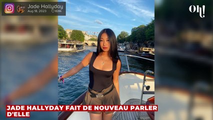 Jade Hallyday partage une nouvelle photo et s'attire les foudres des internautes, "Pauvre petite fille riche"