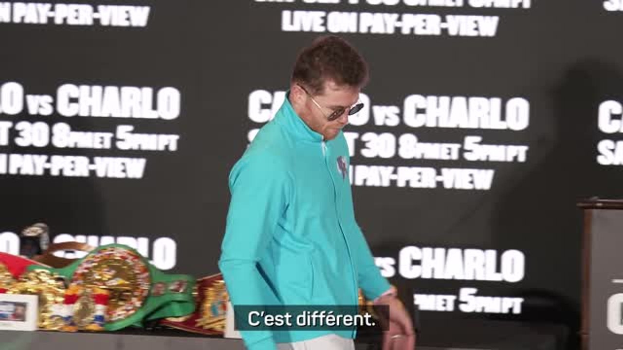 Poids super-moyens - Canelo à Charlo : "Tu vas voir et tu vas apprendre"