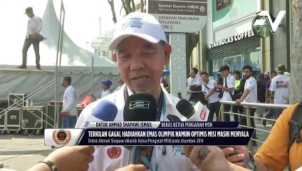 Datuk Ahmad Shapawi terkilan tidak dapat hadiahkan Emas Olimpik selama bersama MSN