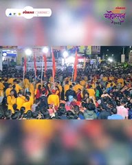 टिळक चौकात  गणेश भक्तांचा उत्साह शिगेला...पाहा व्हिडिओ