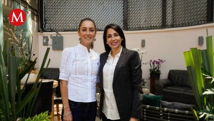 Claudia Sheinbaum se reúne con candidata presidencial de Ecuador Luisa González