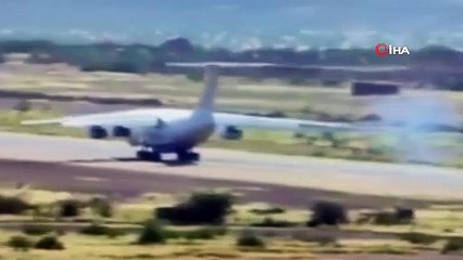 Wagner askerlerini taşıyan uçak alev almıştı! 140 kişinin öldüğü kaza anbean kamerada