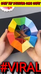 **Instagram Reels Description:**  **Make your own satisfying paper cube crafts with this easy DIY tutorial! These fun and creative crafts are perfect for kids and adults of all ages.**  **#DIY #papercrafts #kidscrafts #adultcrafts #satisfying**  **Copyrig