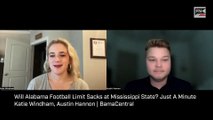 Will Alabama Football Limit Sacks at Mississippi State? Just A Minute